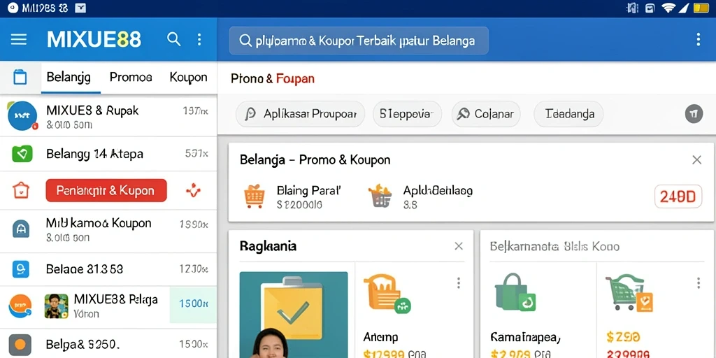 Tampilan utama MIXUE88 yang user-friendly dan informatif.